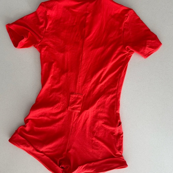 Sexy Female Prisoner Costume fits size XS-M w/ Metal Handcuffs - Picture 10 of 11